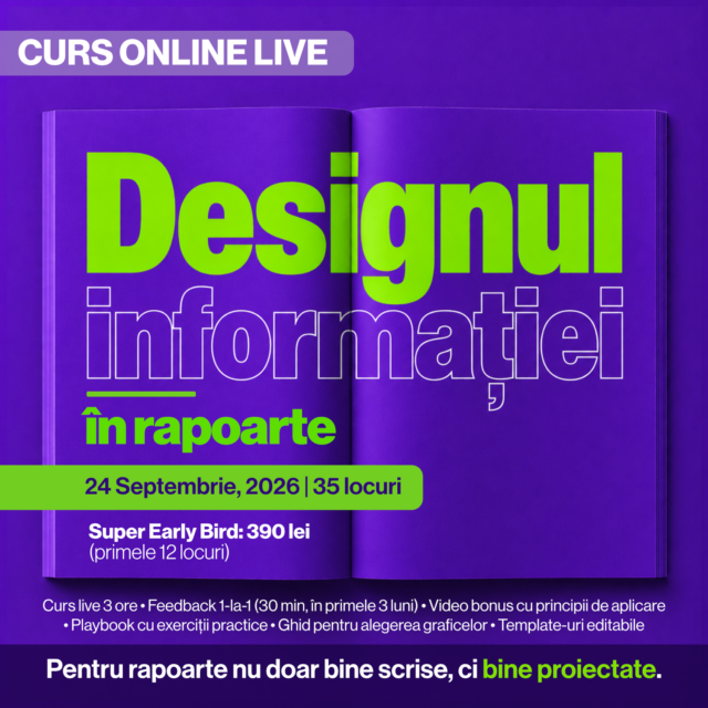 CURS Designul informației în rapoarte